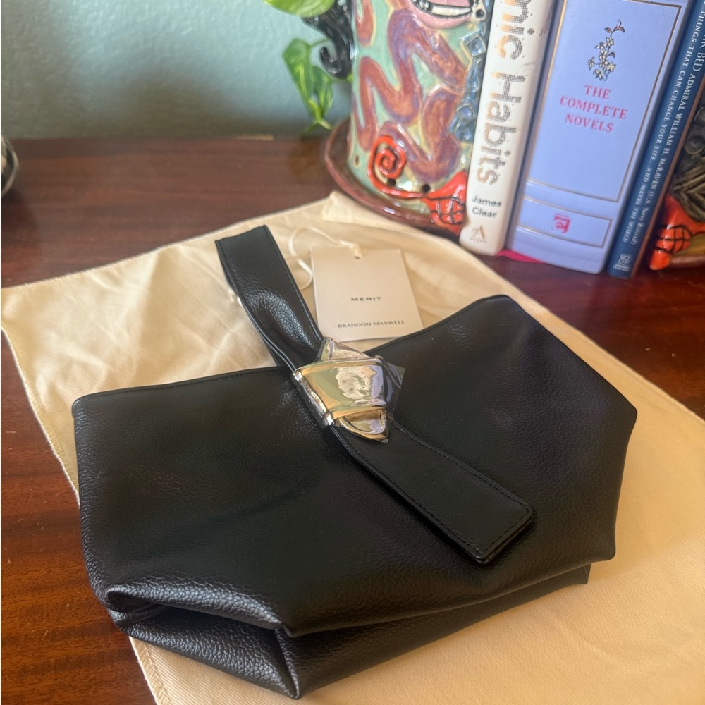Merit x Brandon Maxwell Signature Clutch Bag